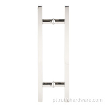 Maçanetas de portas modernas de aço inoxidável